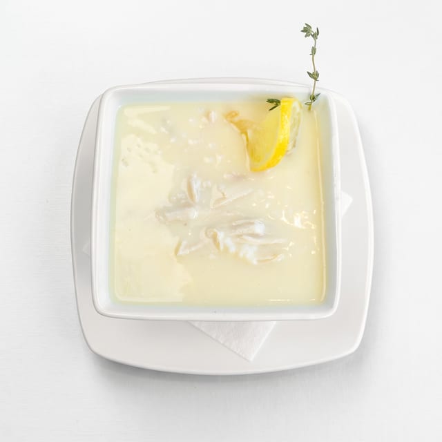Avgolemono Soup.