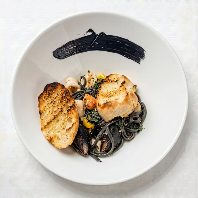 Squid Ink Linguine.