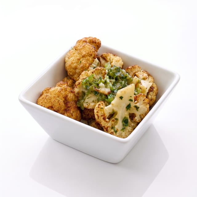 Roasted Cauliflower.