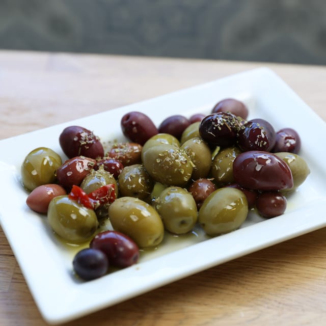 Assorted Olives.